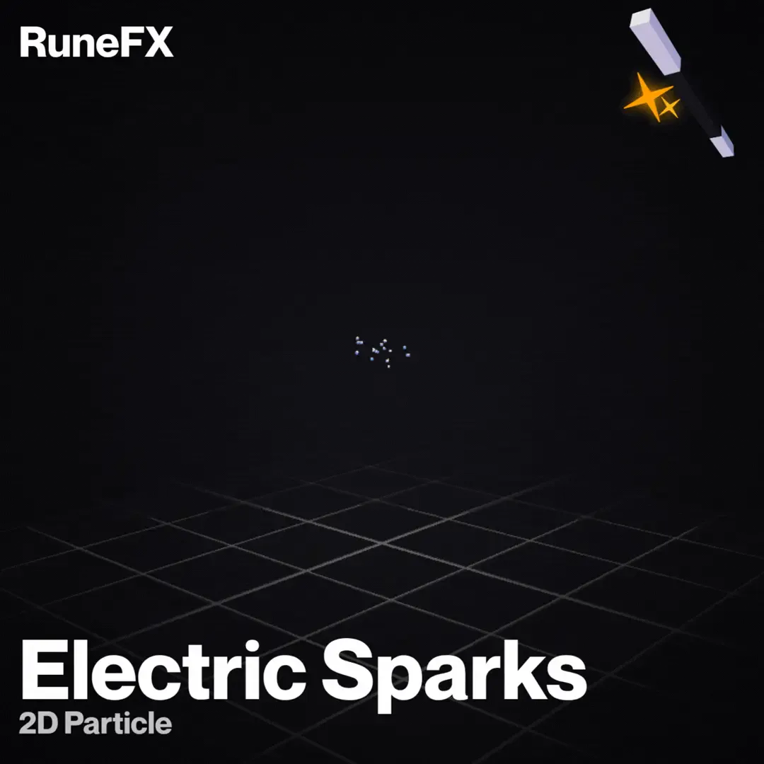 RuneFX Electric Sparks particle effect