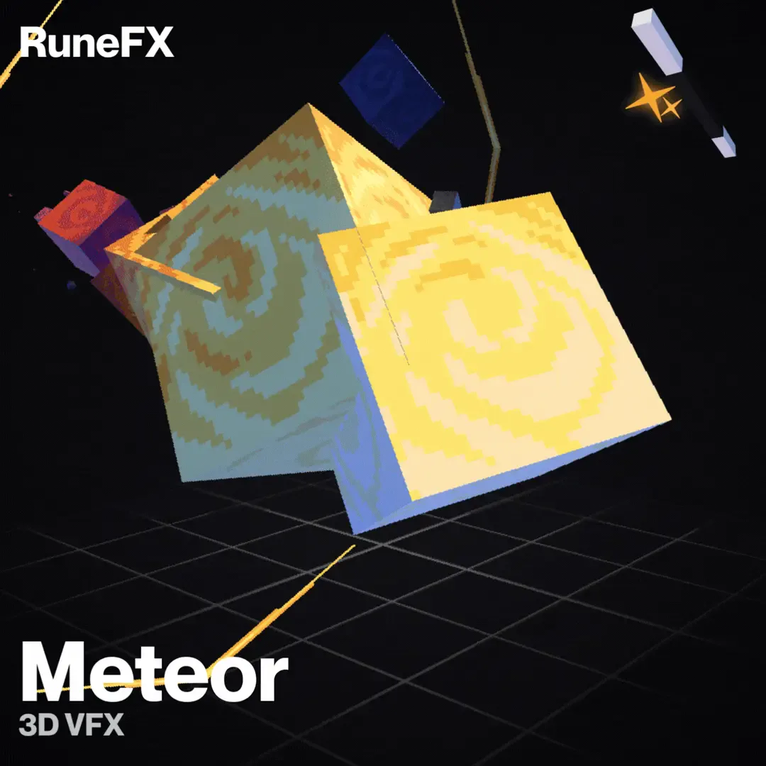 RuneFX Meteor visual effect